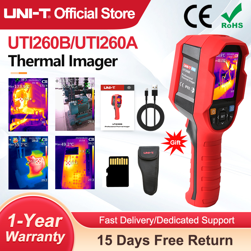 Thermal Imaging Camera Pcb Repair - UNI-T UTI260B UTI260A Termal Görüntüleme Kamerası