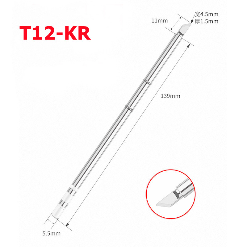 T12 Soldering Station Oled - T12 lehimleme lehim demir İpuçları T12KR
