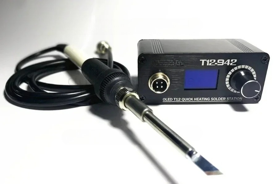 T12 Soldering Station Oled - MINI T12 STC OLED Dijital Lehimleme