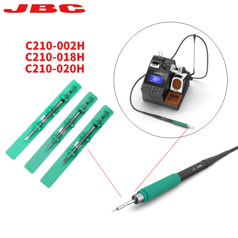 C210 Precision Soldering Station - %100 Orijinal JBC Kartuş C210 Serisi