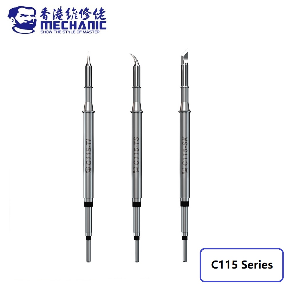 C115 Nano Soldering Iron Station - MEKANIK C115 Serisi Nano seviyeli Dahili