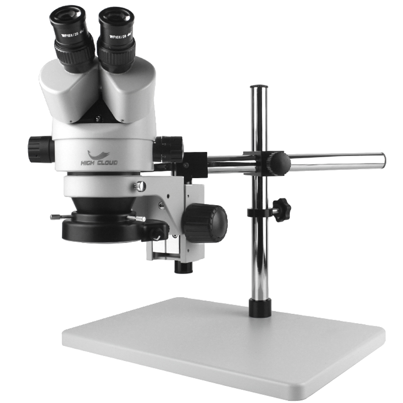 Trinocular Stereo Microscope 7X-45X - Simul-Focal 7X-45X Sürekli Yakınlaştırma Stereo Trinoküler