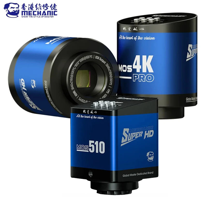 4K Microscope Camera Sony Sensor - Yeni mekanik IMX 307/415/678 PCB lehimleme