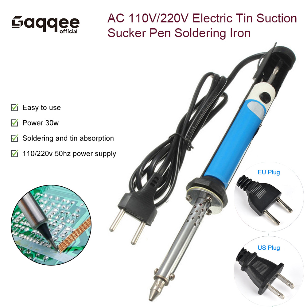 Desoldering Pump Electric Vacuum Station - AC US 110V /EU 220V Elektrikli