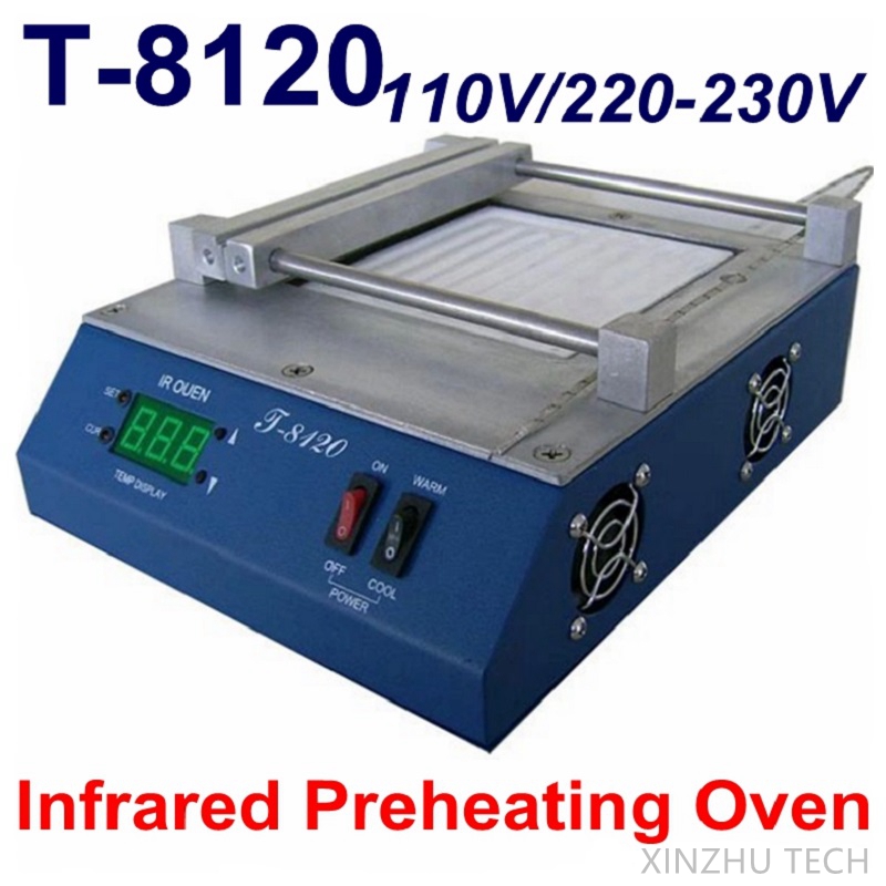 Infrared Bga Rework Station - PUHUI T-8120 Ön Isıtıcı IR Ön