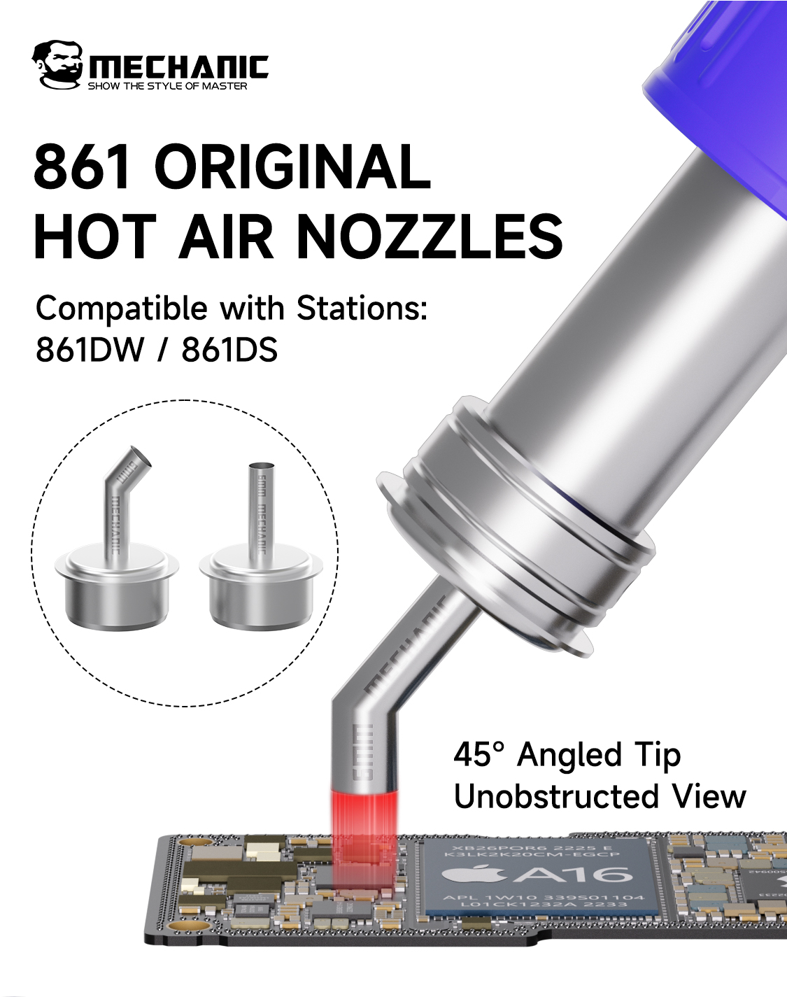 Mechanic 861 Sıcak Hava Nozull - Hot Air Rework Station 861Dw incelemesi ve fiyatı