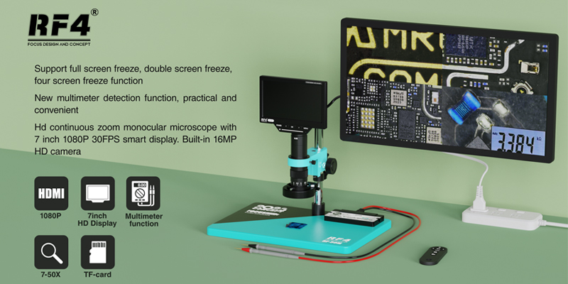 1080P 4K HDMI USB Endüstriyel  - Simul-Focal Industrial Microscope 4K Hdmi incelemesi ve fiyatı