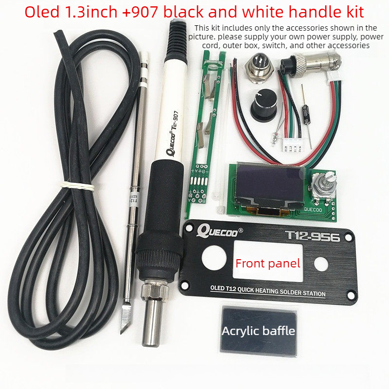 T12-SC OLED 1.3 inç Ekran DIY  - T12 Soldering Station Oled incelemesi ve fiyatı