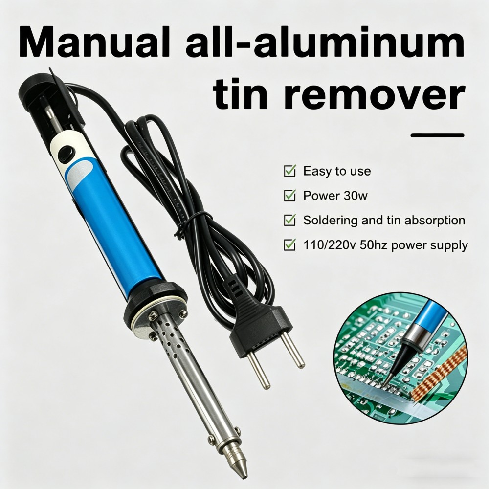 AC 220V havya elektrikli lehim - Desoldering Pump Electric Vacuum Station incelemesi ve fiyatı