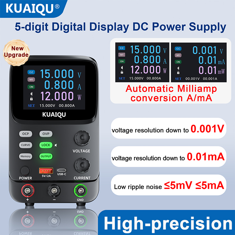 KUAIQU 5-Digit Ultra Hassas Ay - High Precision Dc Power Supply 30V 10A incelemesi ve fiyatı