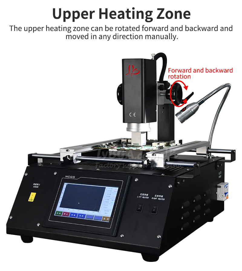 LY R5800 3 Bölgeli Sıcak Hava  - Infrared Bga Rework Station incelemesi ve fiyatı