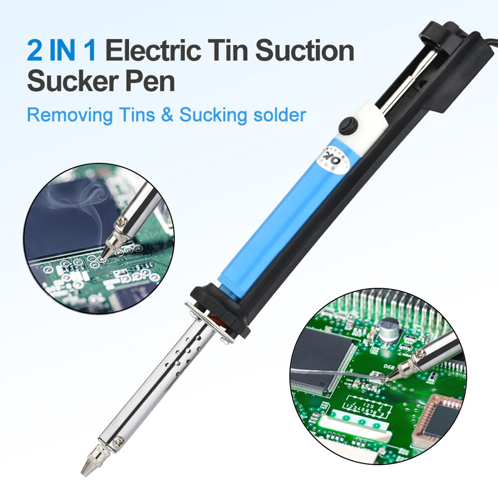 AC 220V Elektrikli Lehim Sökme - Desoldering Pump Electric Vacuum Station incelemesi ve fiyatı