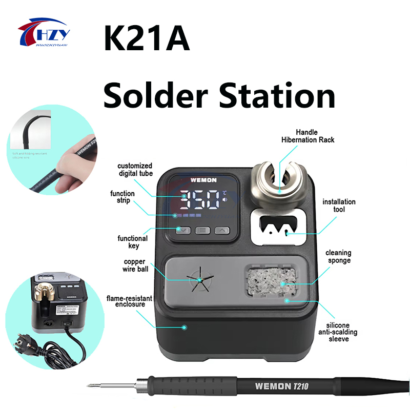 WEMON K21A T210 Lehimleme İsta - C210 Precision Soldering Station incelemesi ve fiyatı