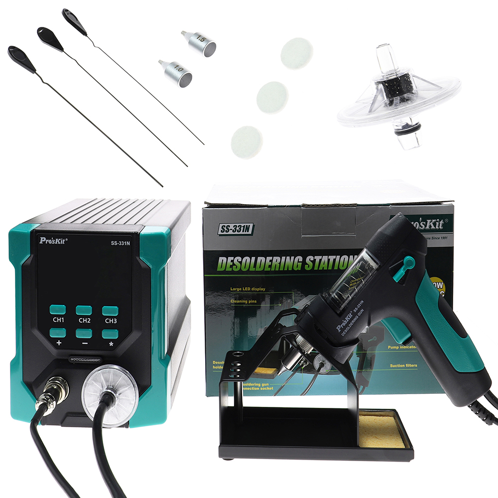 SS-331N Dijital Elektrikli Leh - Desoldering Pump Electric Vacuum Station incelemesi ve fiyatı