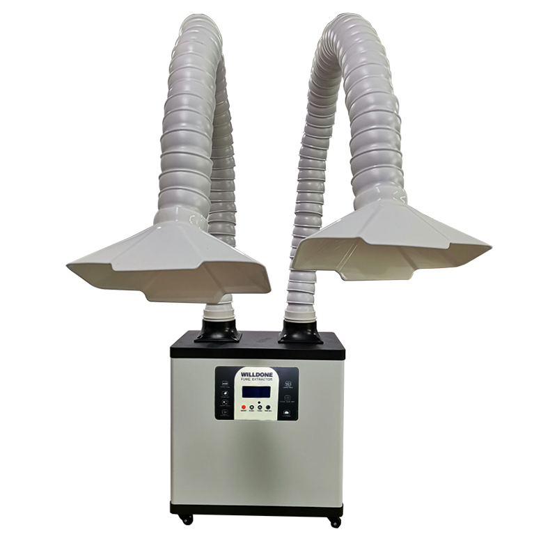 C200Y Taşınabilir Yüksek Güçlü - Fume Extractor Soldering Dual Arm incelemesi ve fiyatı