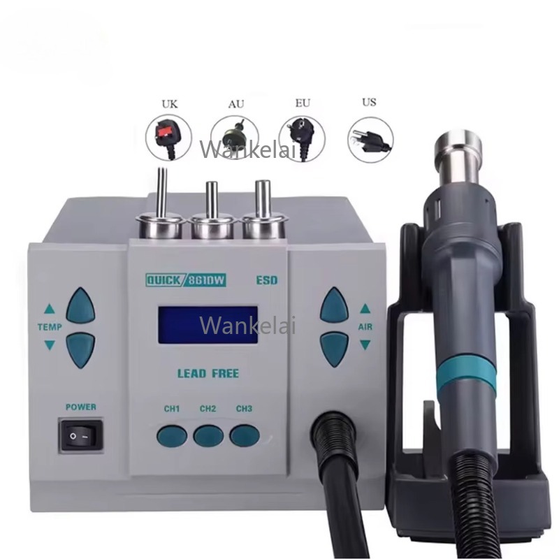 Orijinal 1000W 220/110V QUICK  - Hot Air Rework Station 861Dw incelemesi ve fiyatı
