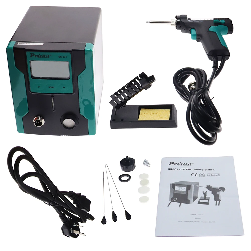 SS-331 LCD Dijital Elektrikli  - Desoldering Pump Electric Vacuum Station incelemesi ve fiyatı