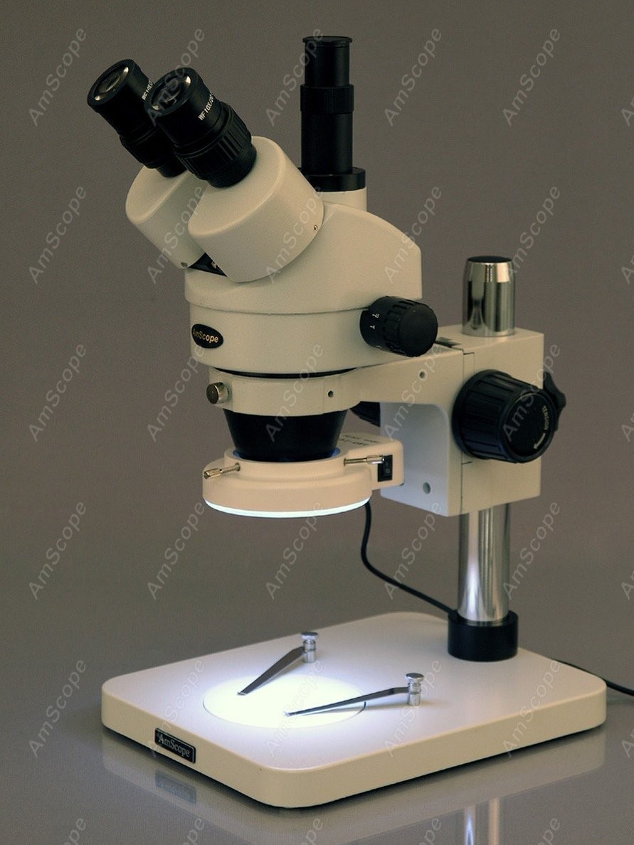 AmScope Trinoküler Zoom Stereo - Trinocular Stereo Microscope 7X-45X incelemesi ve fiyatı