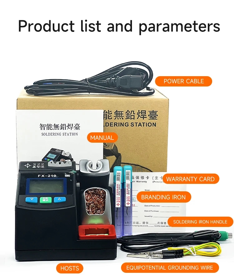 XZZ FX-210 Süper Hassas Lehiml - C210 Precision Soldering Station incelemesi ve fiyatı