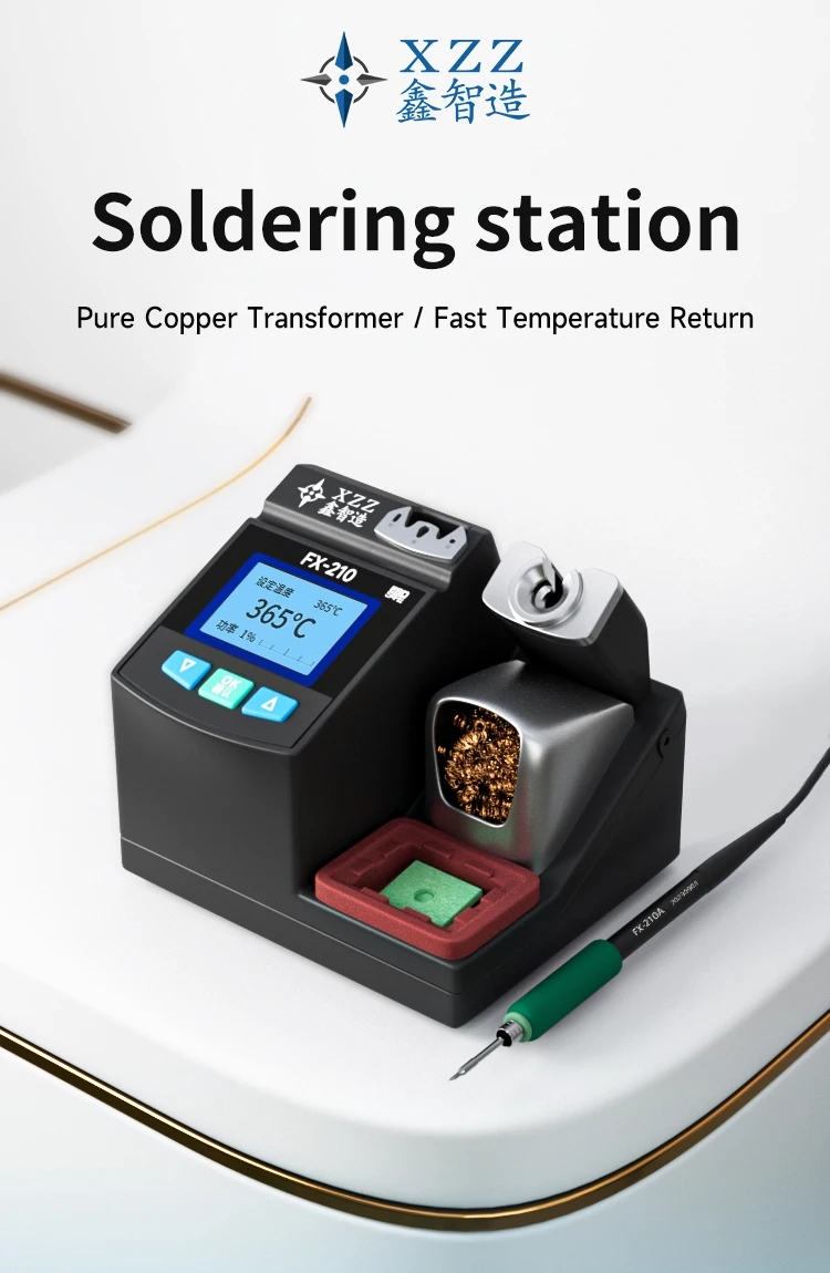 XZZ FX-210 Süper Hassas Lehiml - C210 Precision Soldering Station incelemesi ve fiyatı