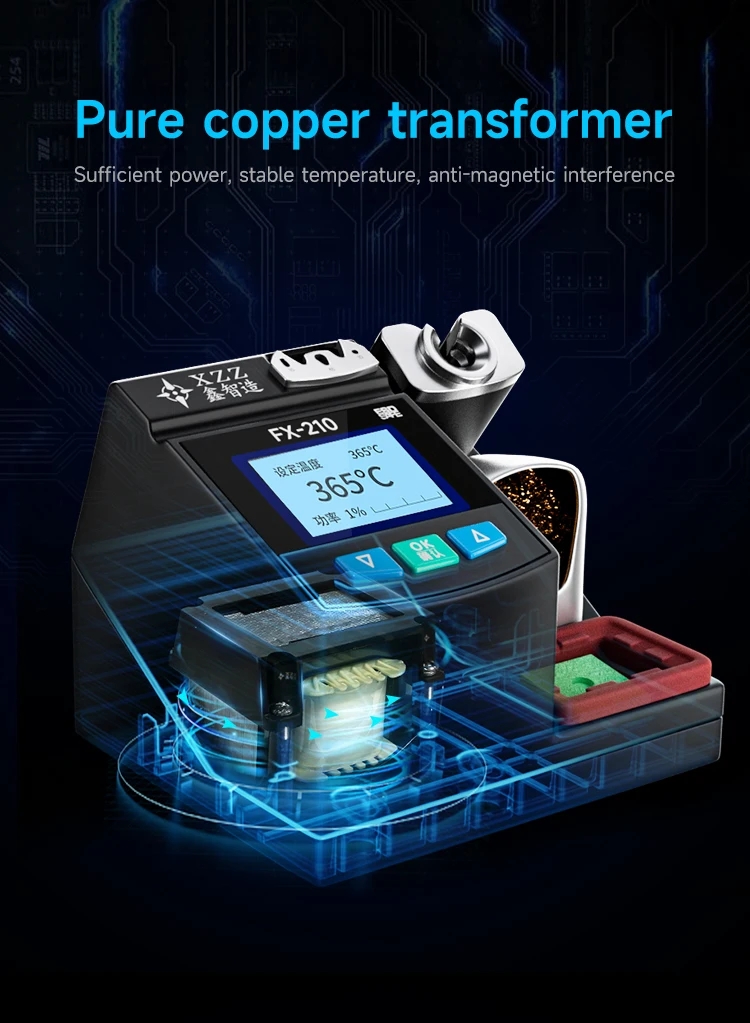 XZZ FX-210 Süper Hassas Lehiml - C210 Precision Soldering Station incelemesi ve fiyatı