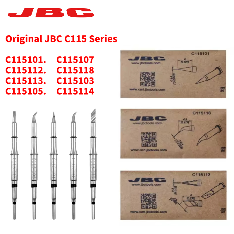 Orijinal JBC C115 Havya Ucu Re - C115 Nano Soldering Iron Station incelemesi ve fiyatı