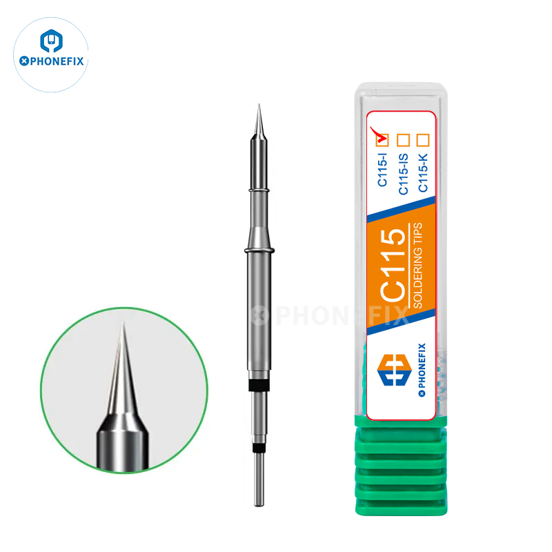 OEM C115 havya İpuçları JBC NT - C115 Nano Soldering Iron Station incelemesi ve fiyatı